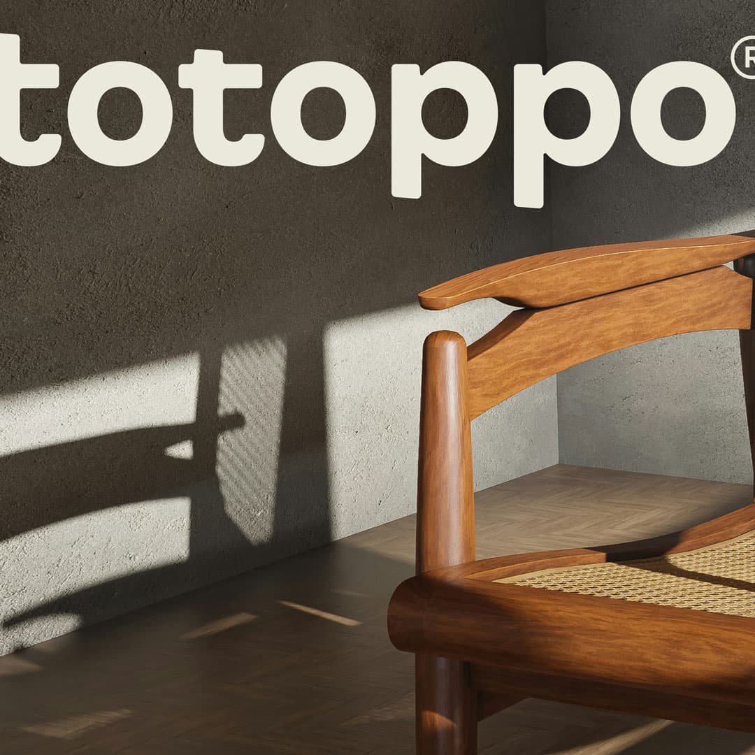Totoppo. Chair in a styled interior.